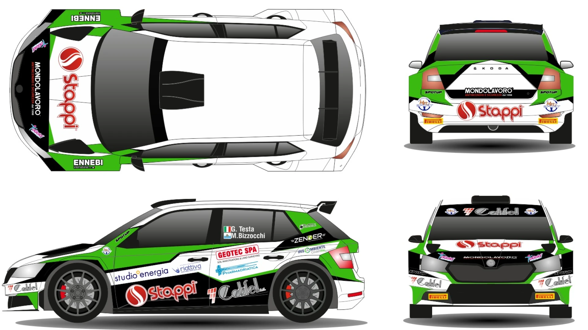 Giuseppe Testa, settimana cruciale: via alla nuova stagione 2025 per il Trofeo Italiano Rally in Veneto assieme a Bizzocchi nella Marca